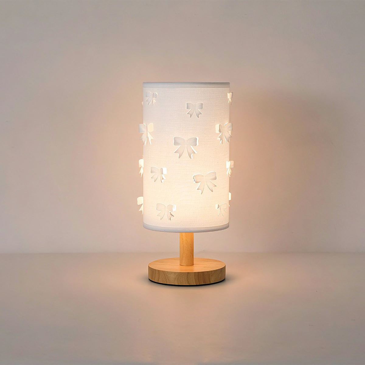 Modern Solid Wood Table Lamp