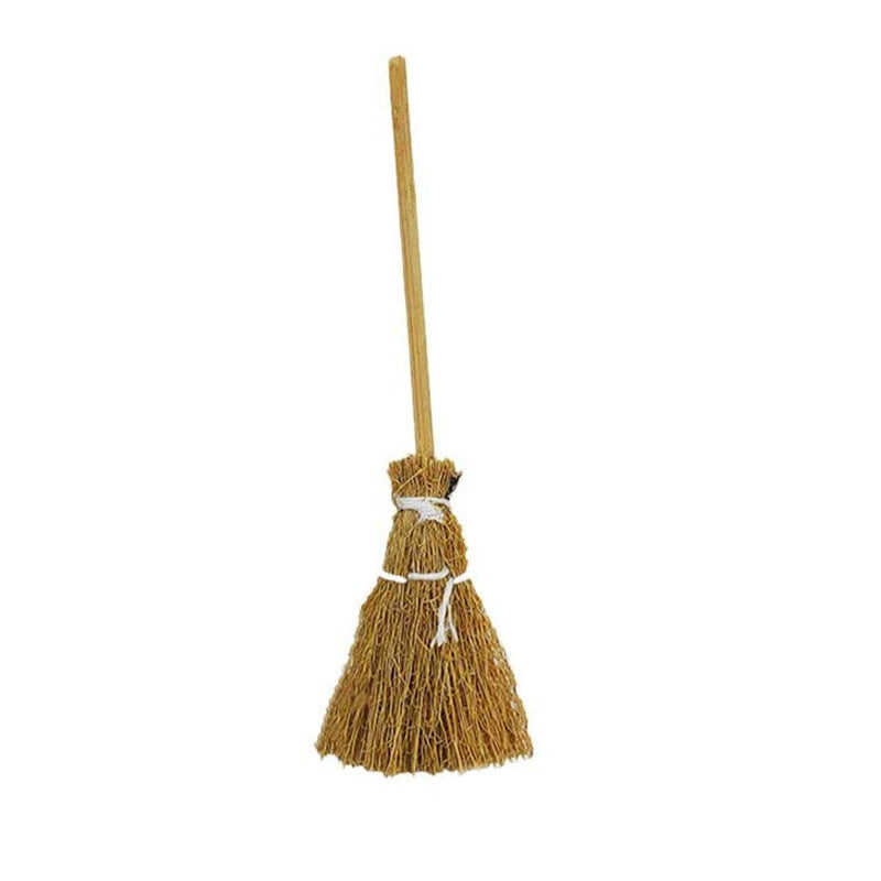 Mini red rope broom pendant