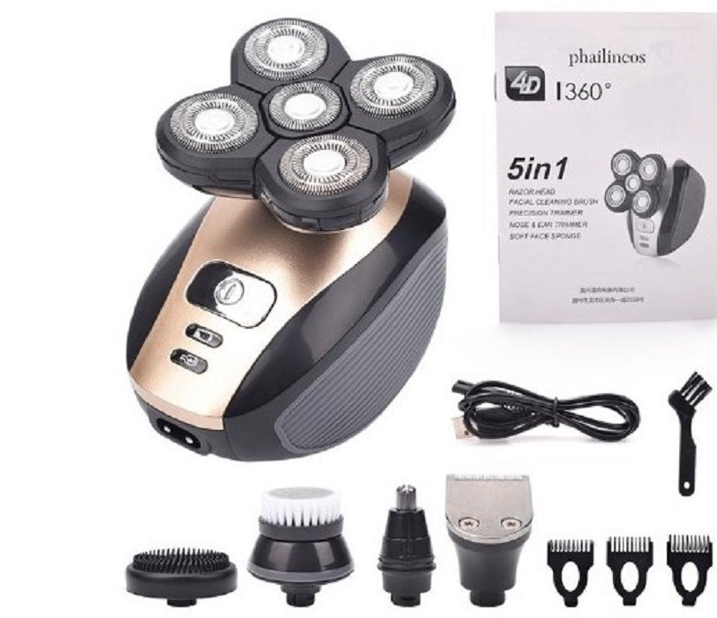 Five Head Electric Shaver for Men