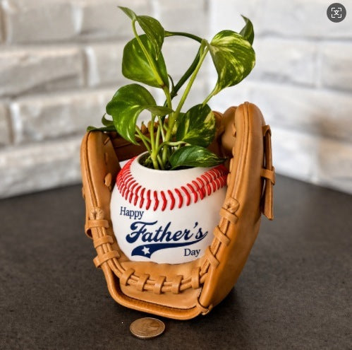 Spherical Planter Decoration for Outdoor Courtyard and Indoor Tabletop Sculpture