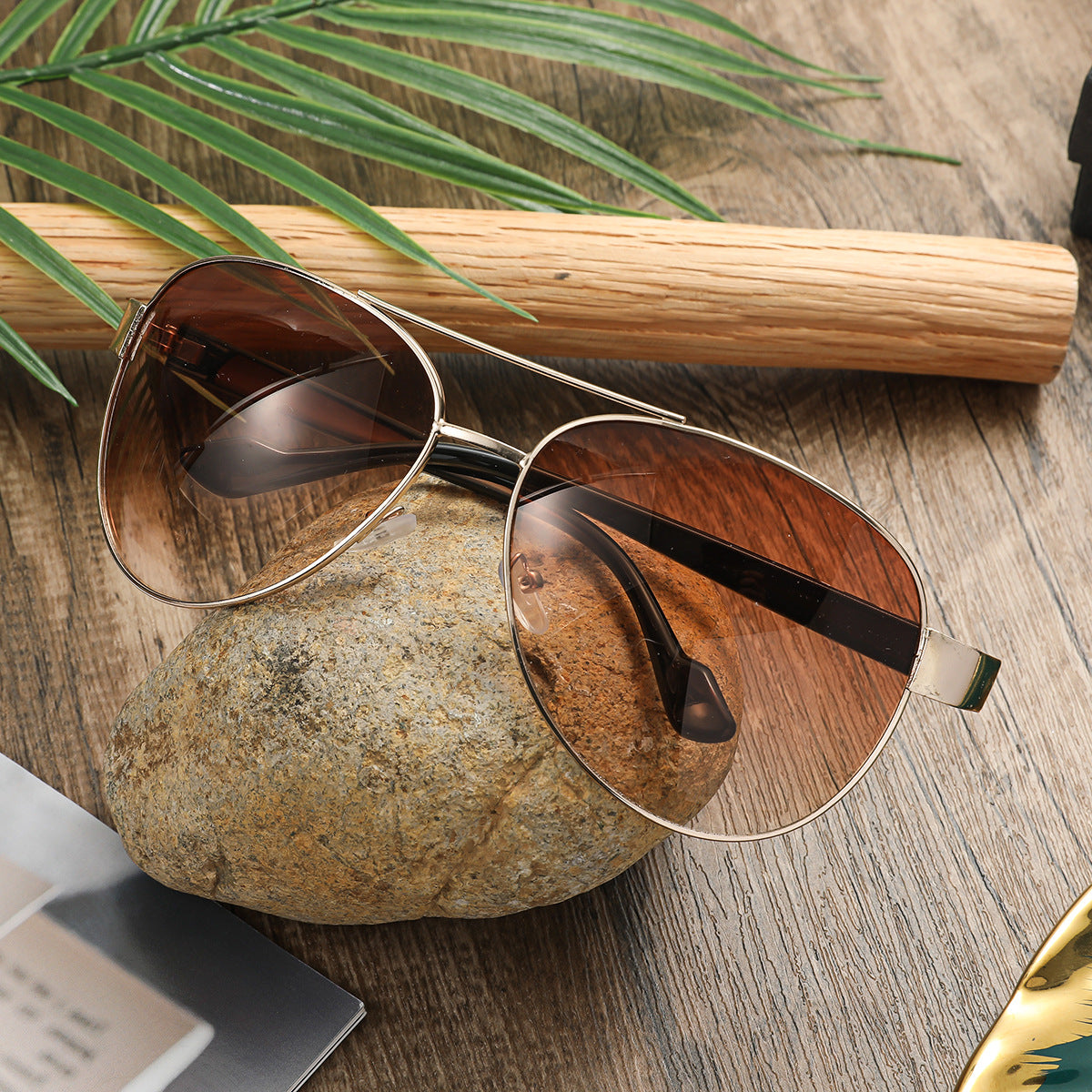 Mens Business Watch Gift Set with Wallet Belt Sunglasses