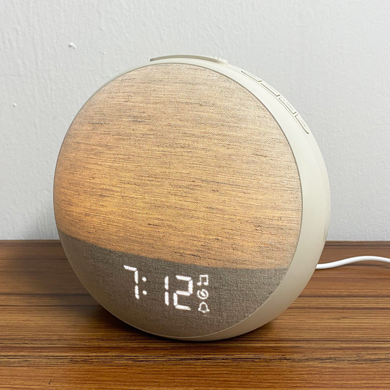 White Noise Sleep Alarm Clock with Sleep Atmosphere Light
