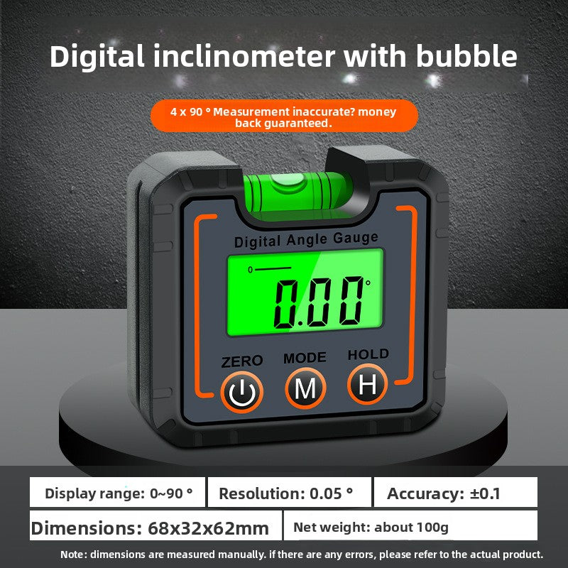 Mini electronic digital display Angle gauge