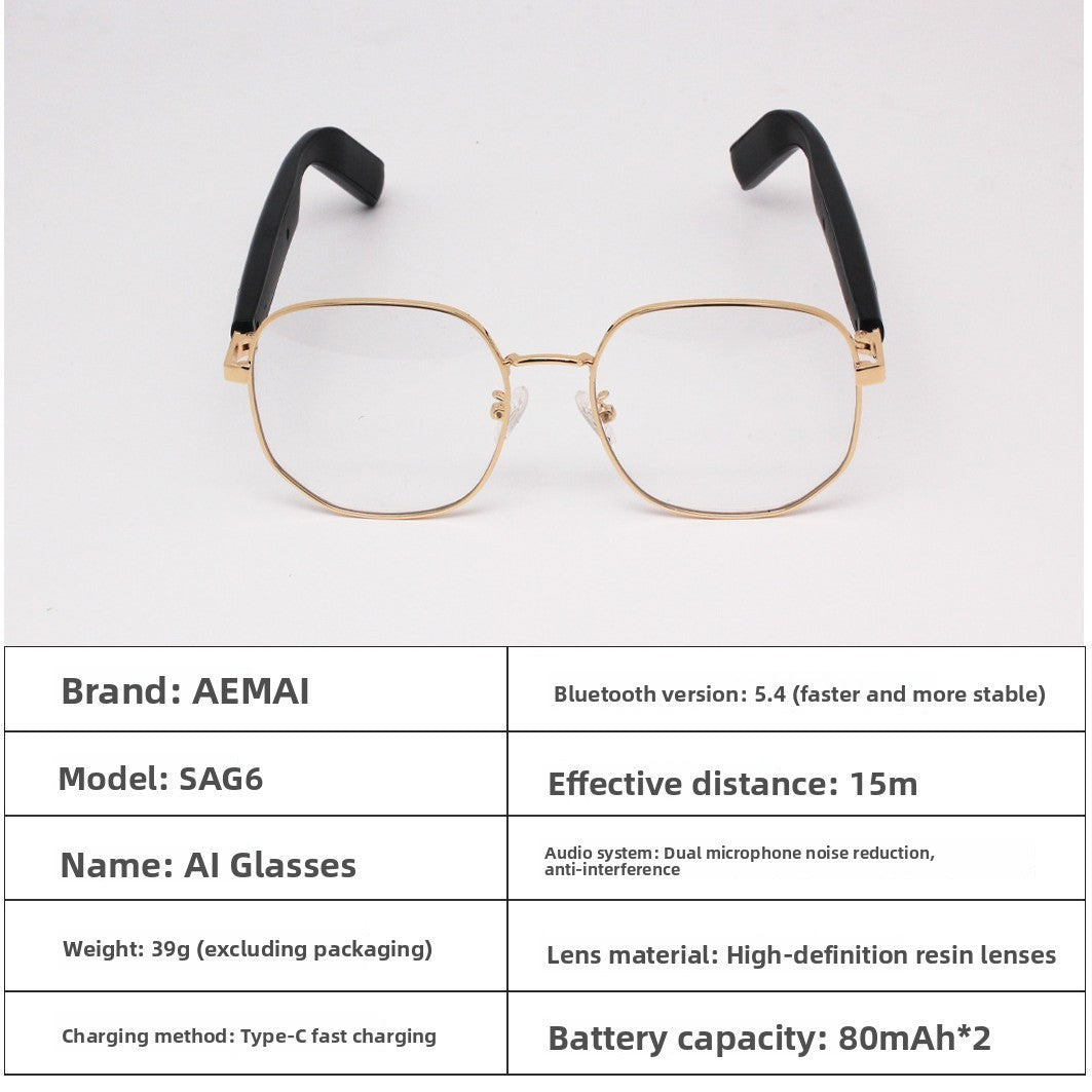 Smart Wearable Audio Glasses