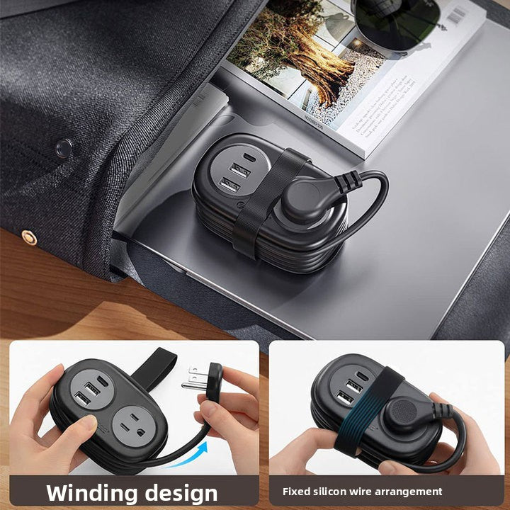 USB Power Strip with Multi-Port Charging