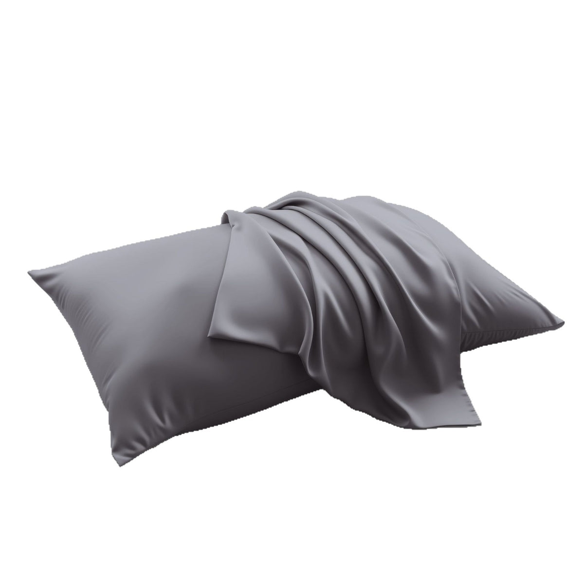 Bamboo fiber pillowcase cold solid color pillowcase