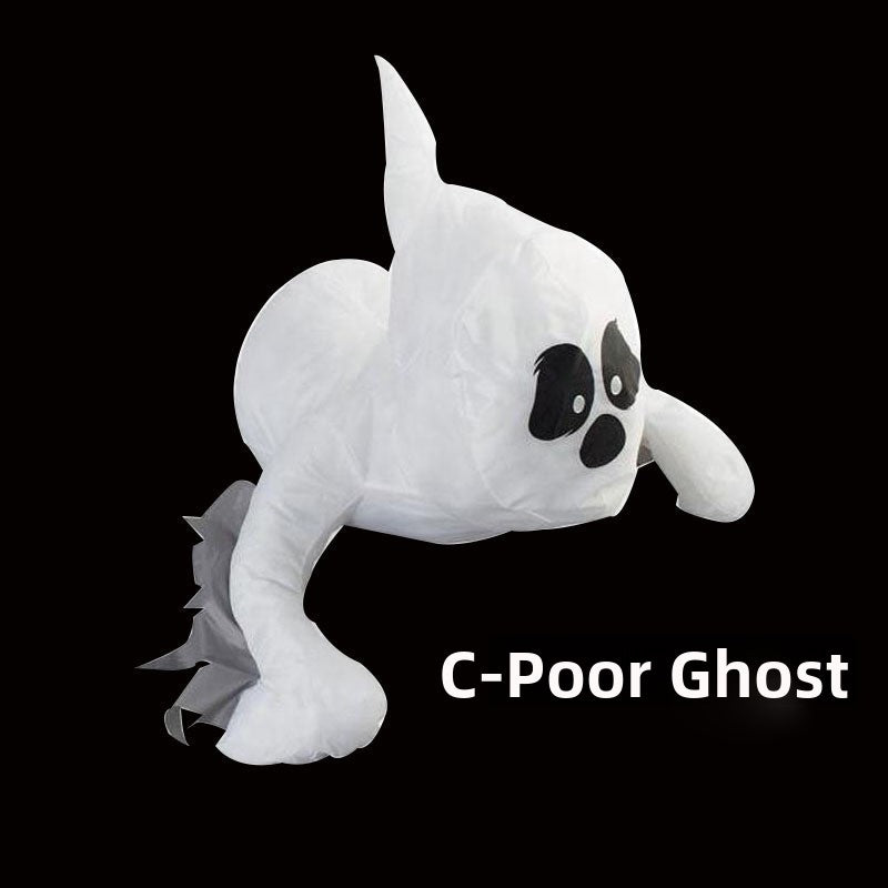 Halloween Gift Glass Decoration Angry Ghost Ghost Plush Toy