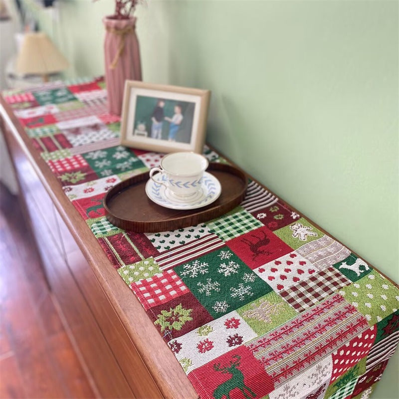 Christmas Table Flag