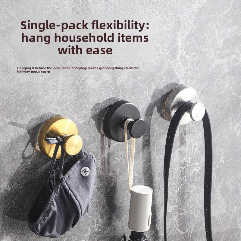 No-drill suction cup hooks for home bathrooms