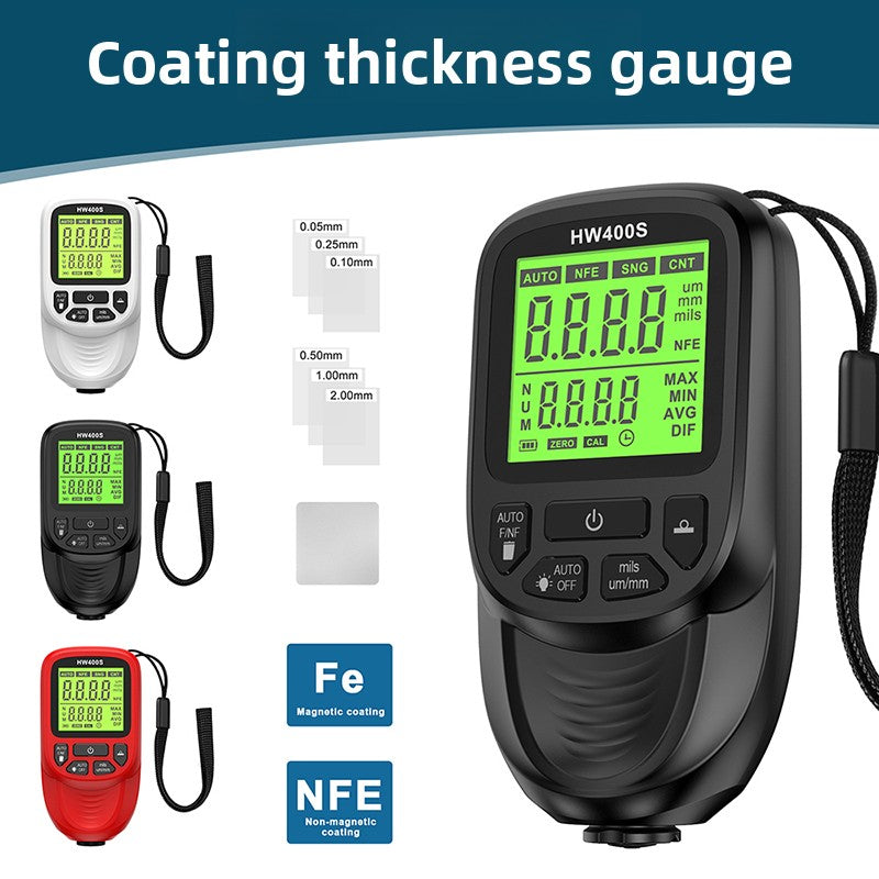 High-precision coating thickness gauge
