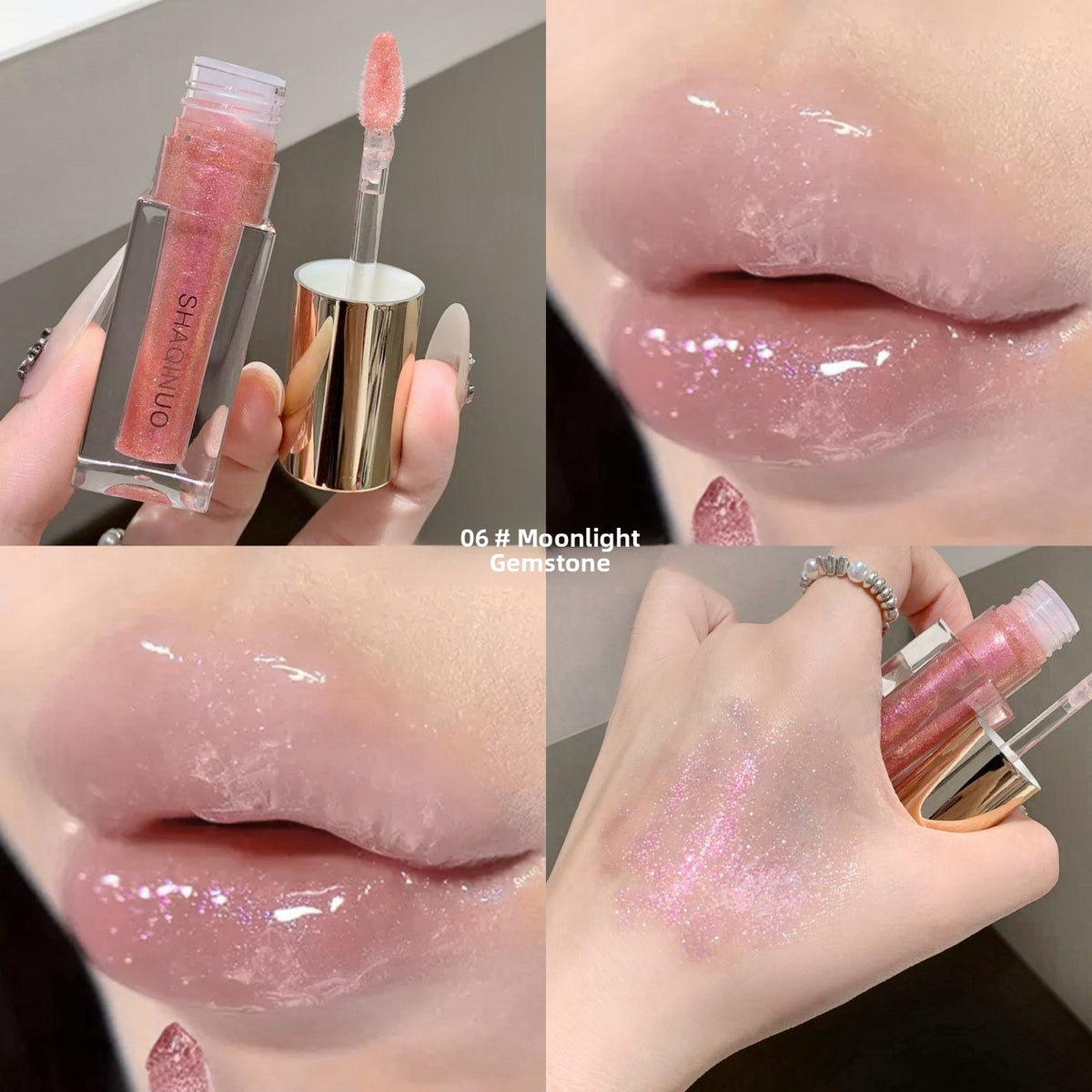 Waterlight Doodle Glass Lip Clear Shiny Live Lip Glaze