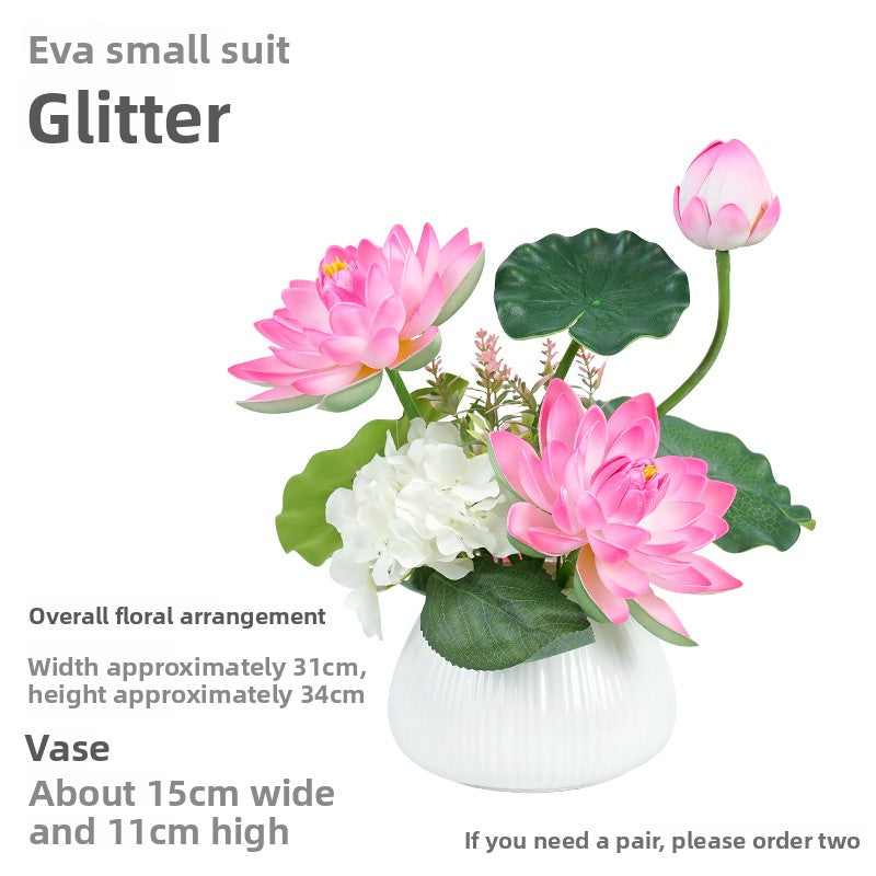 Artificial silk flowers