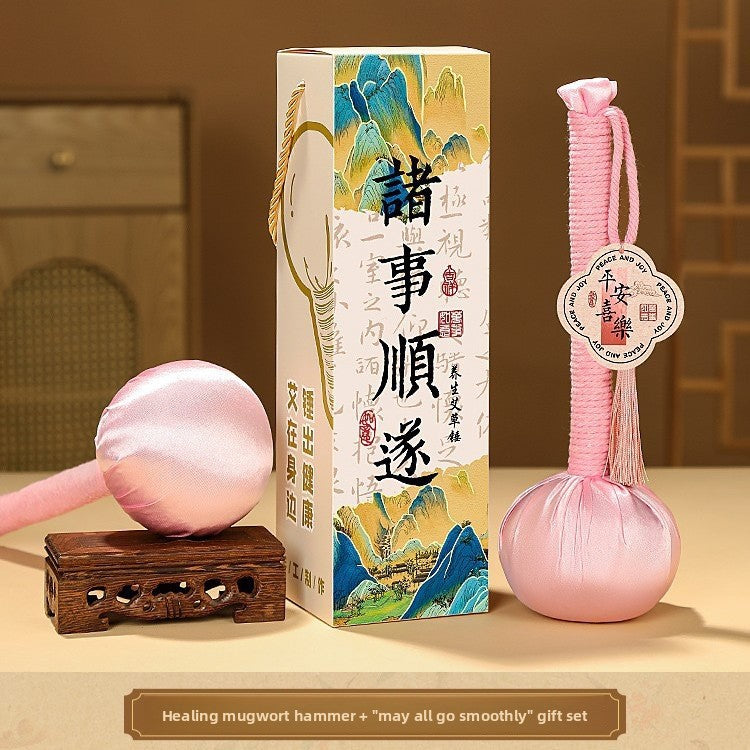 Mugwort Massage Hammer Gift Set