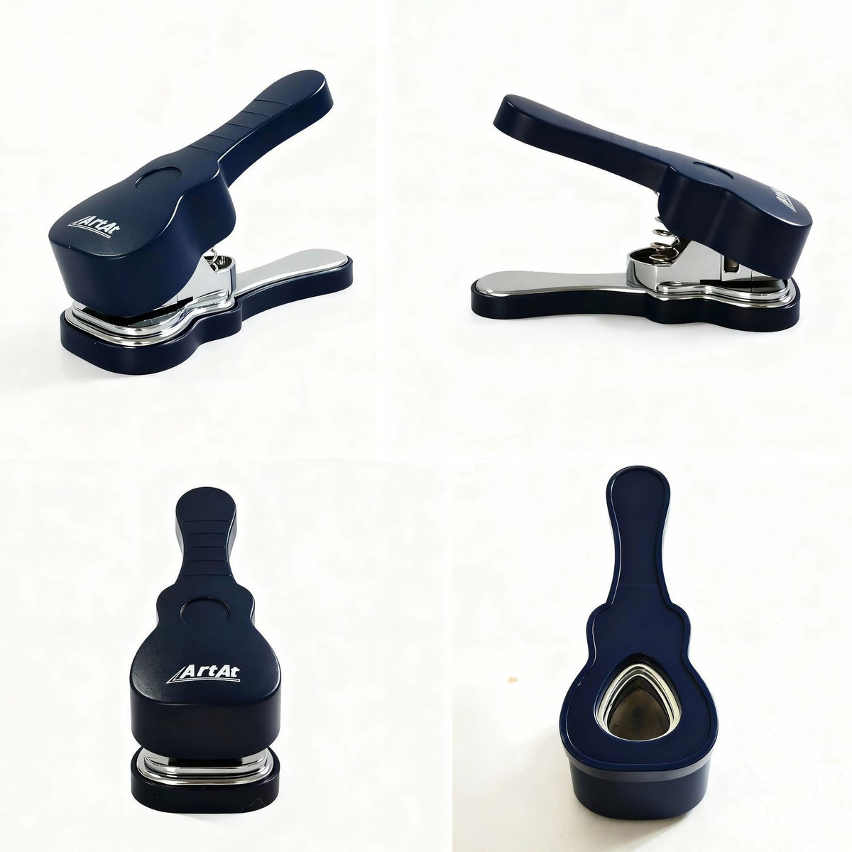 Guitar pick hole punch set