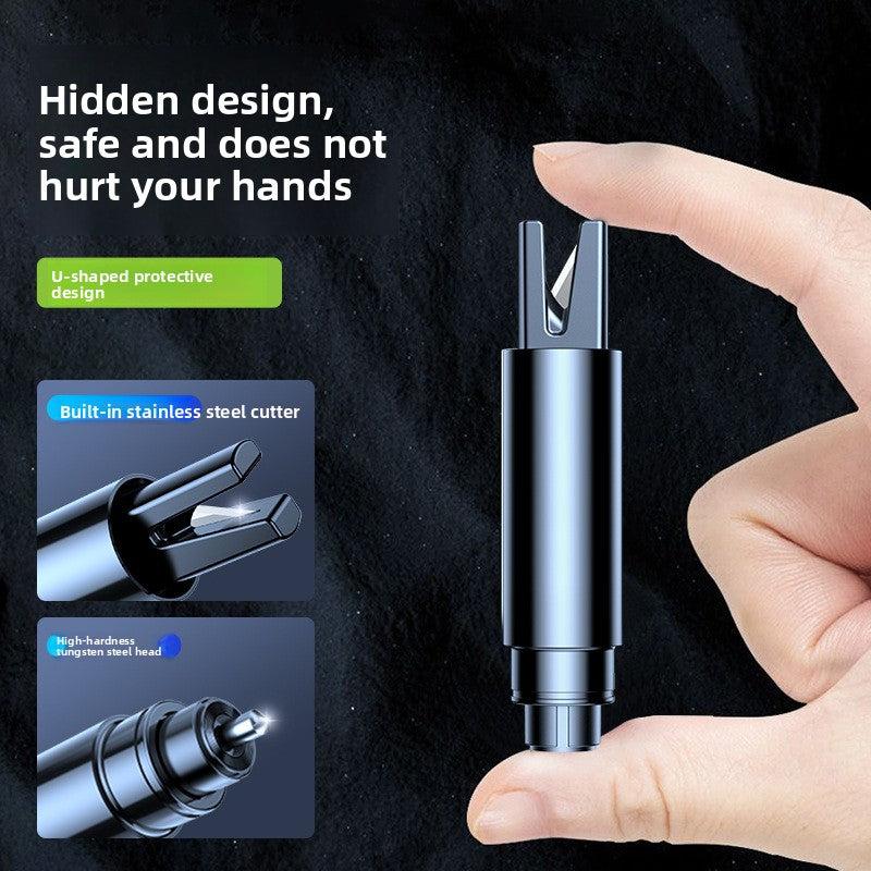 Dual Function Car Safety Hammer