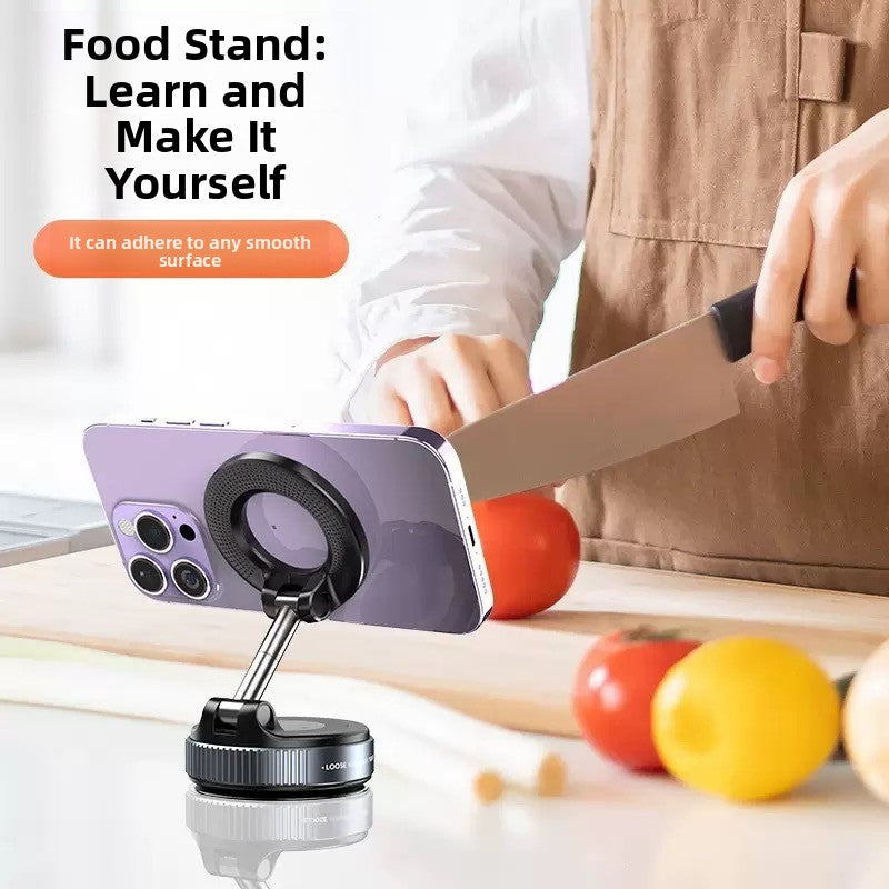 Magnetic Rotating Phone Stand with Suction Base