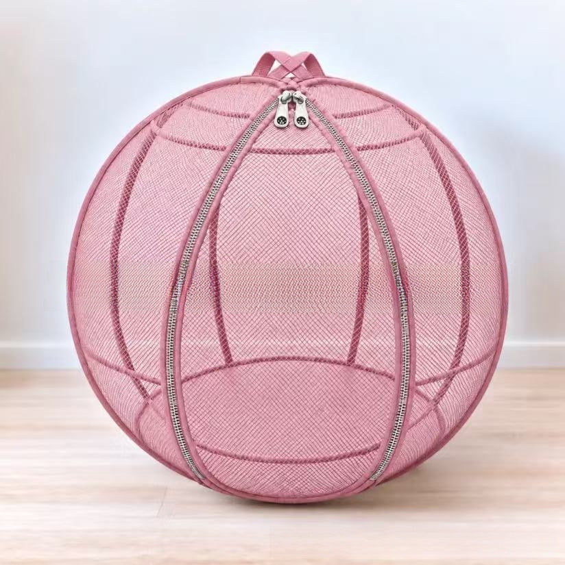 Rolling Mesh Cat Playpen Foldable Outdoor Pet Enclosure with Handle