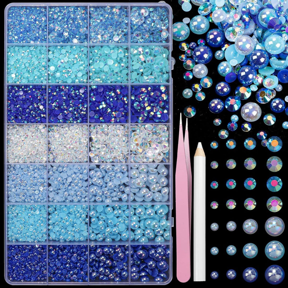 Resin Rhinestone Set