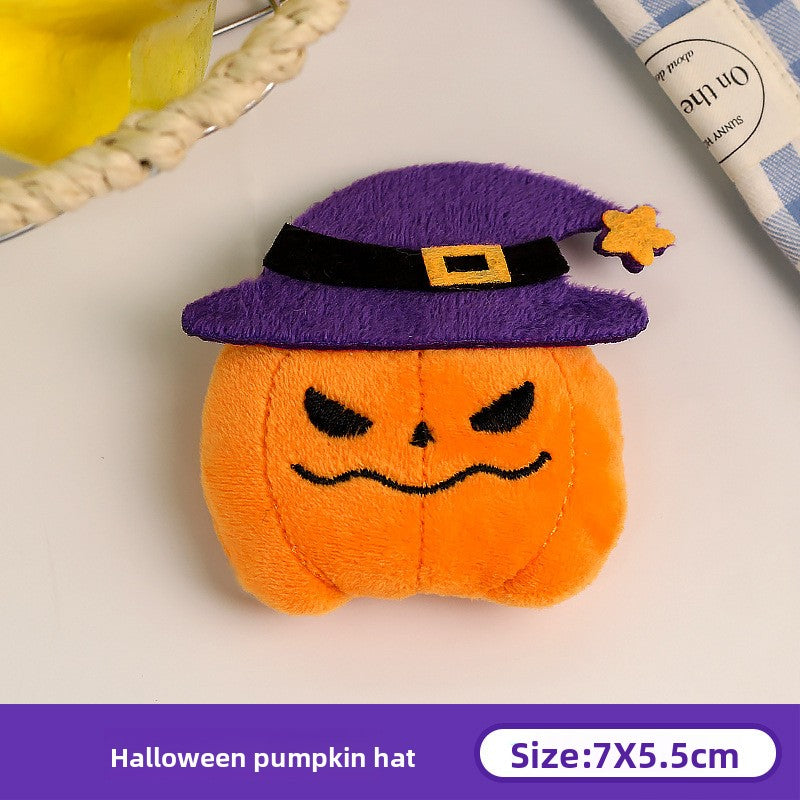 Halloween quirky pumpkin pendant
