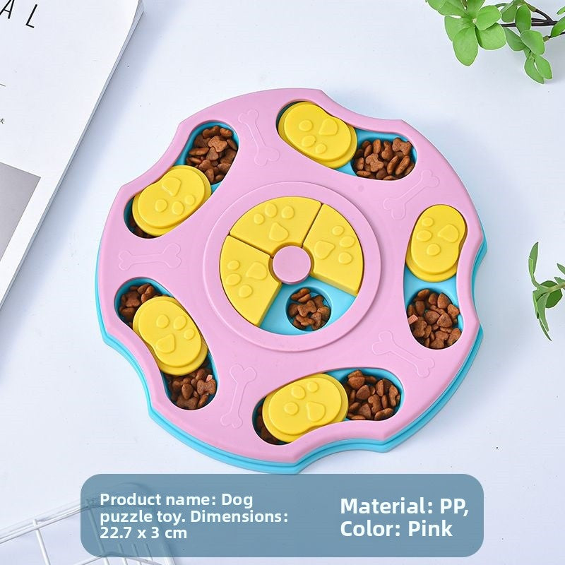 Interactive Dog Puzzle Treat Dispenser Toy