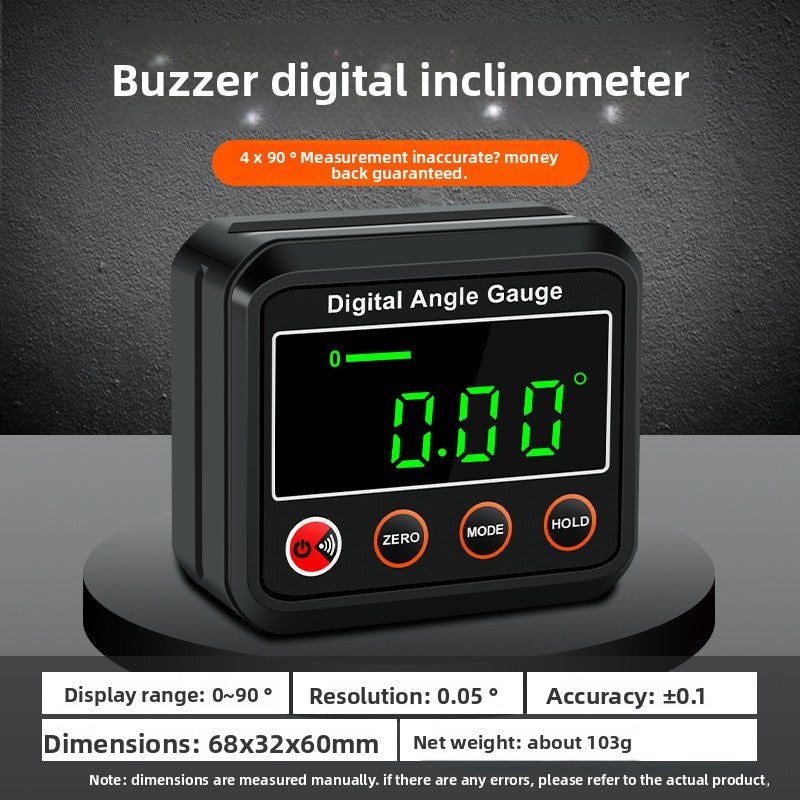 Mini electronic digital display Angle gauge