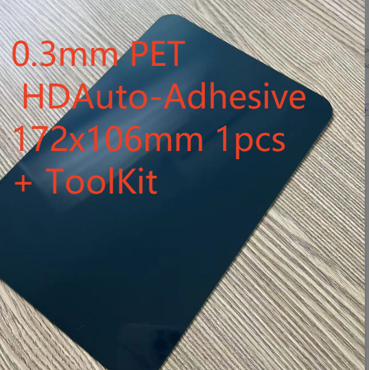 10 inch PET HD Clear Screen Protector Film Auto-Adsorption