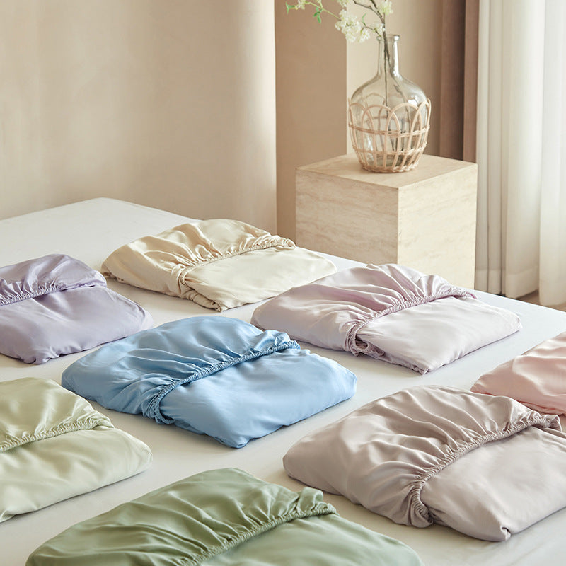 Bamboo Fiber Fitted Sheet and Duvet Cover Set