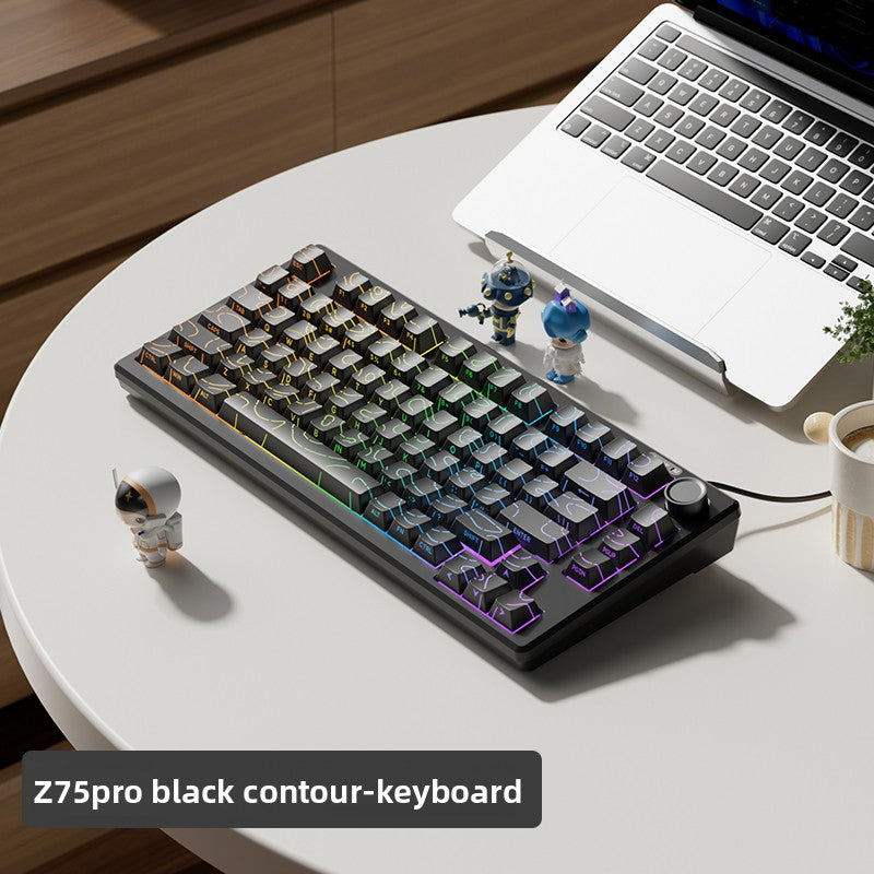 Mechanical Feel Silent Keyboard and Mouse Combo
