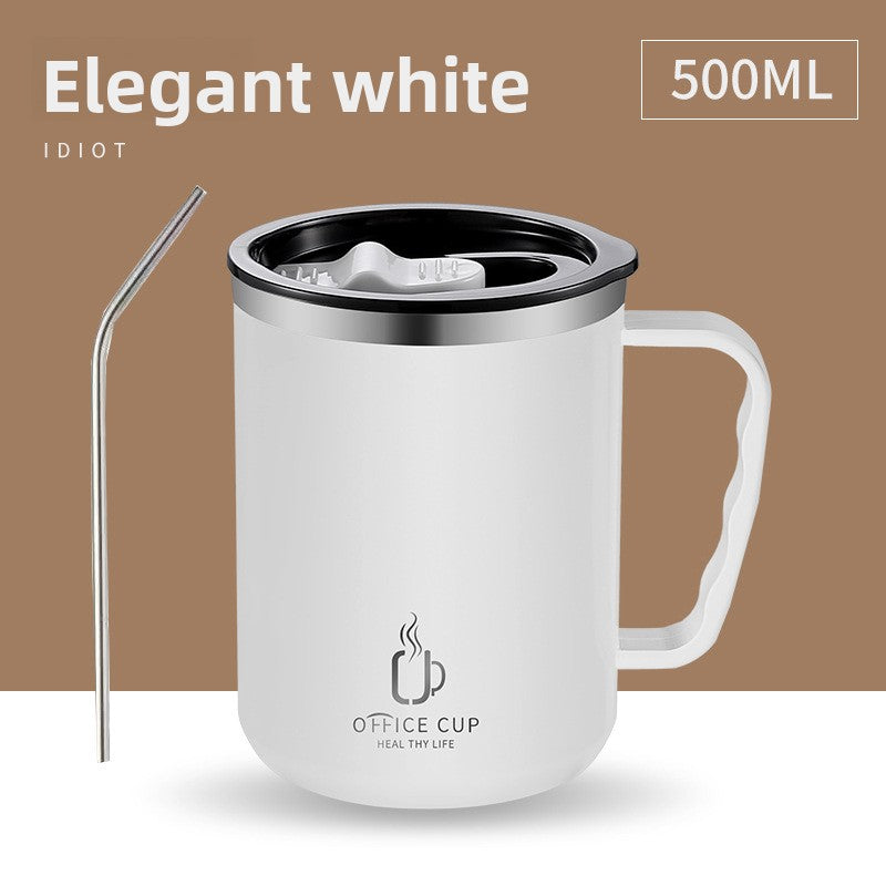 304 Stainless Steel Coffee Mug with Handle