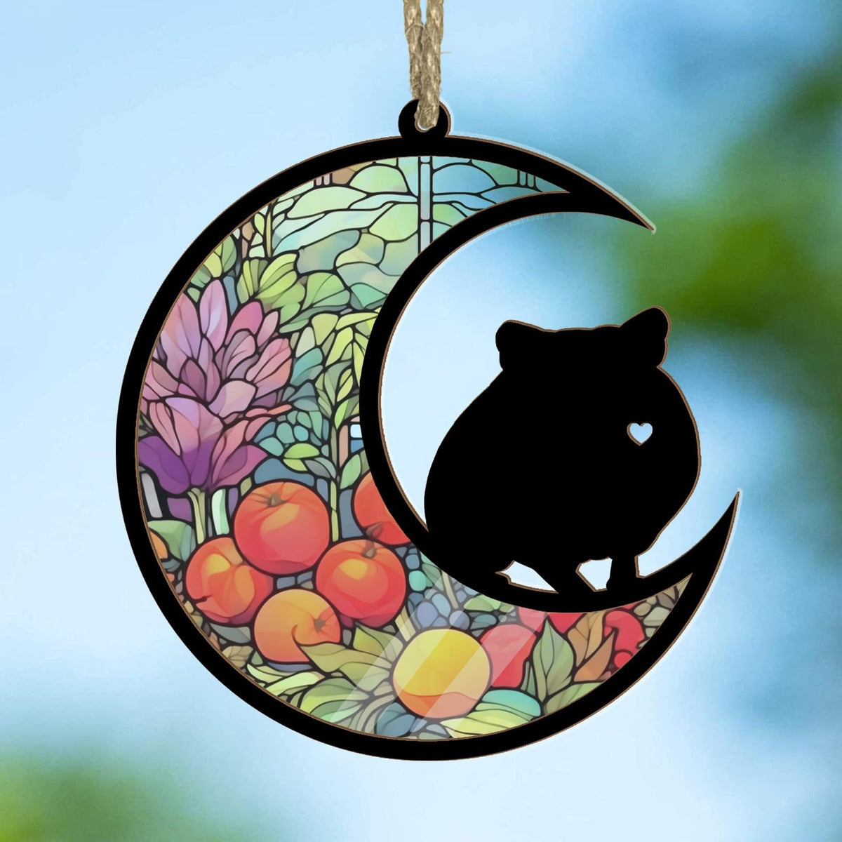 Dog Cat Window Hanging Ornament Personalized Gift