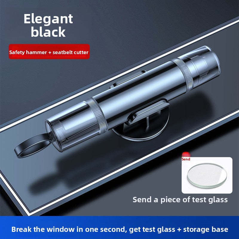Dual Function Car Safety Hammer