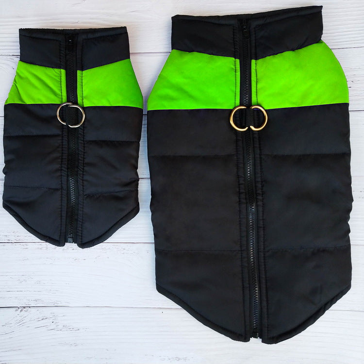 Winter Dog Jacket Cotton Warm Vest