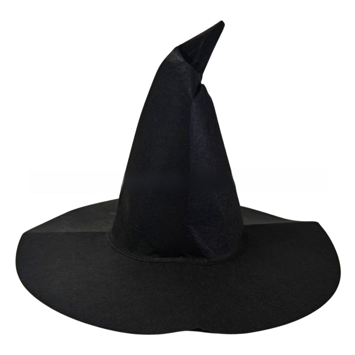 Velvet Witch Hat with Decorations for Halloween Party Costume Accessory