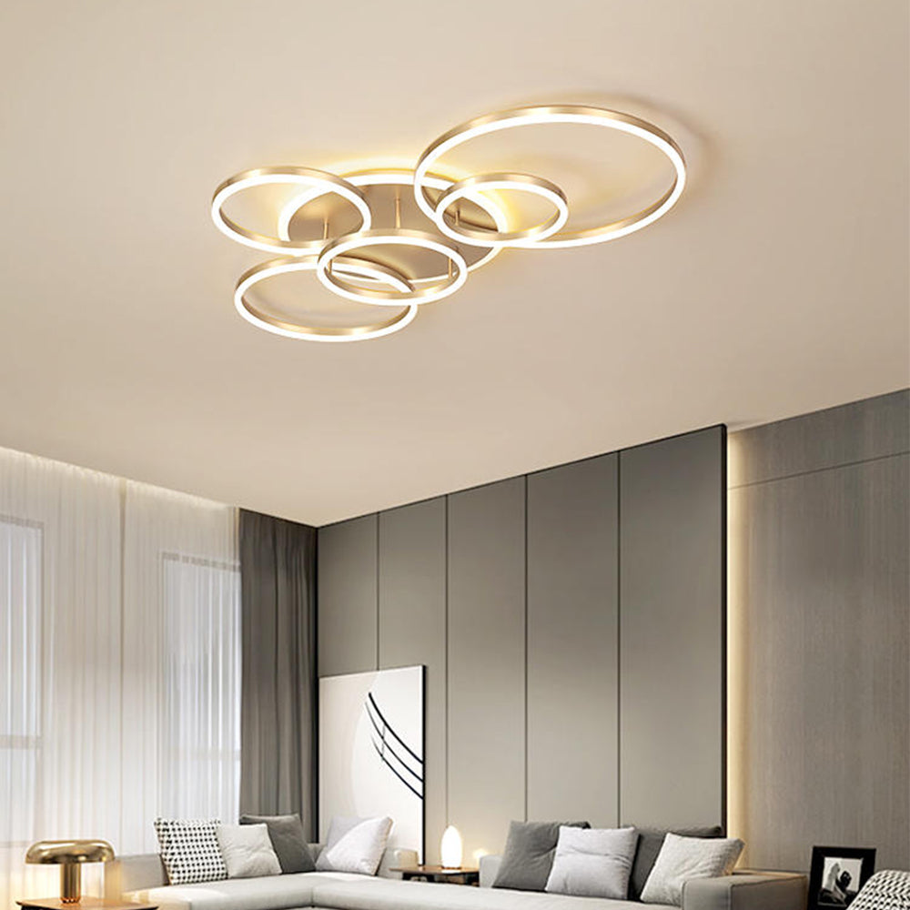 Round Creative Living Room Ceiling Light