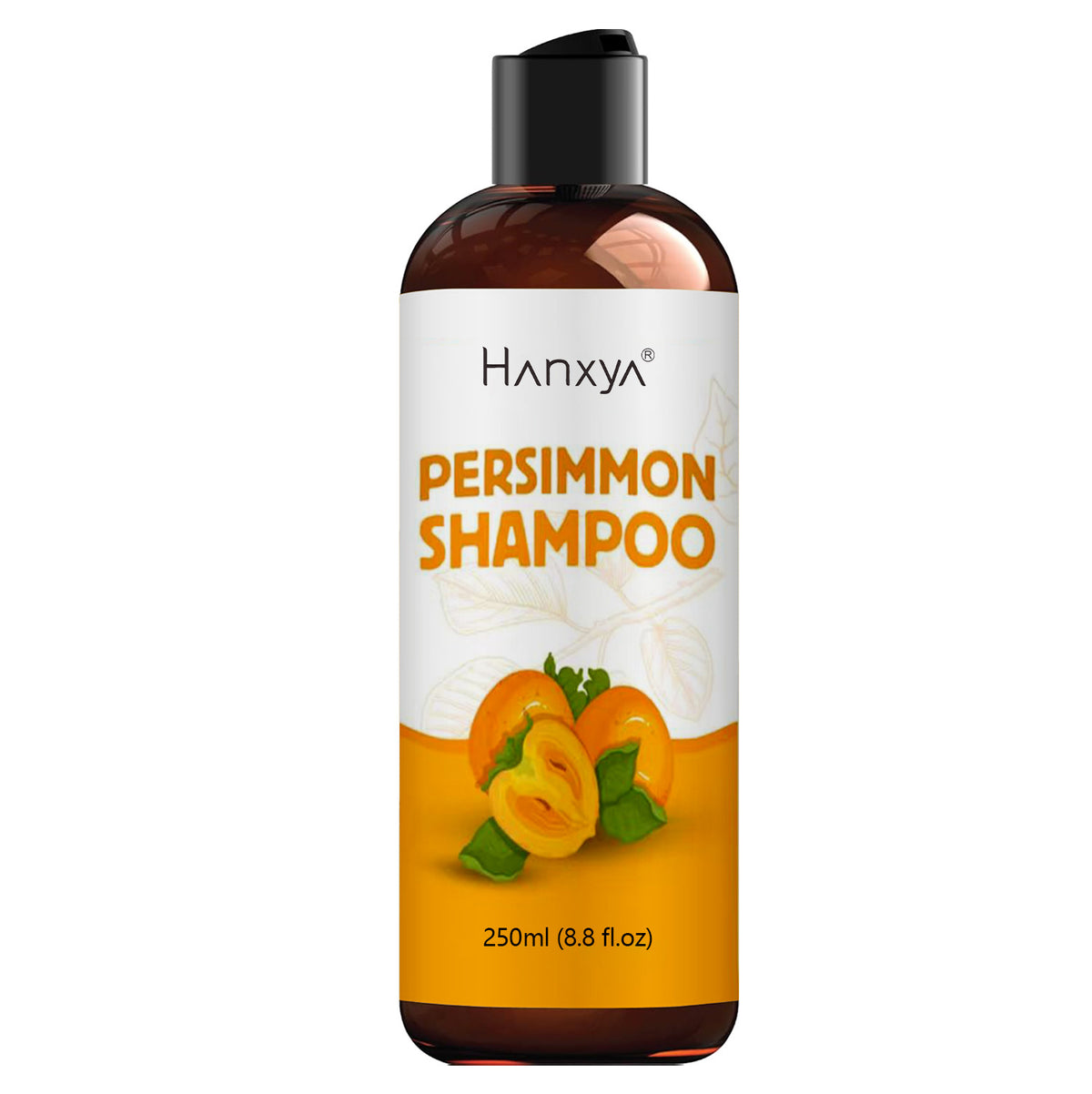 Persimmon Shampoo for Hair Repair and Odor Removal