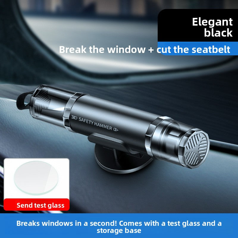 Automobile safety hammer - window-breaking tool