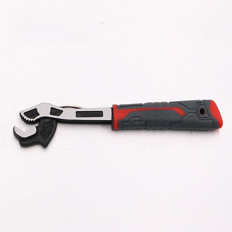 Quick self-locking wrench with large opening
