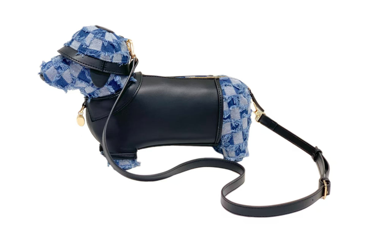 Cute Dog Bag for Women Single Shoulder Small Backpack