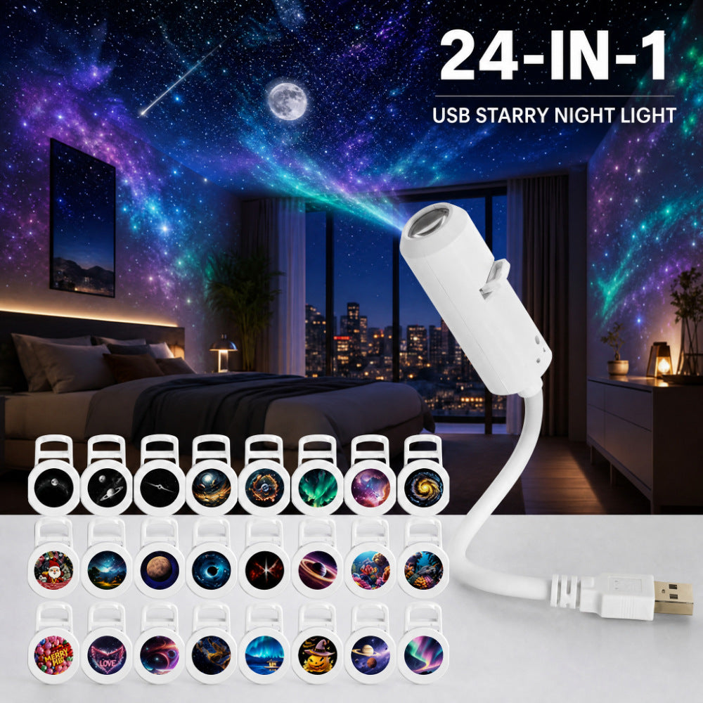 Projector starlight lamp