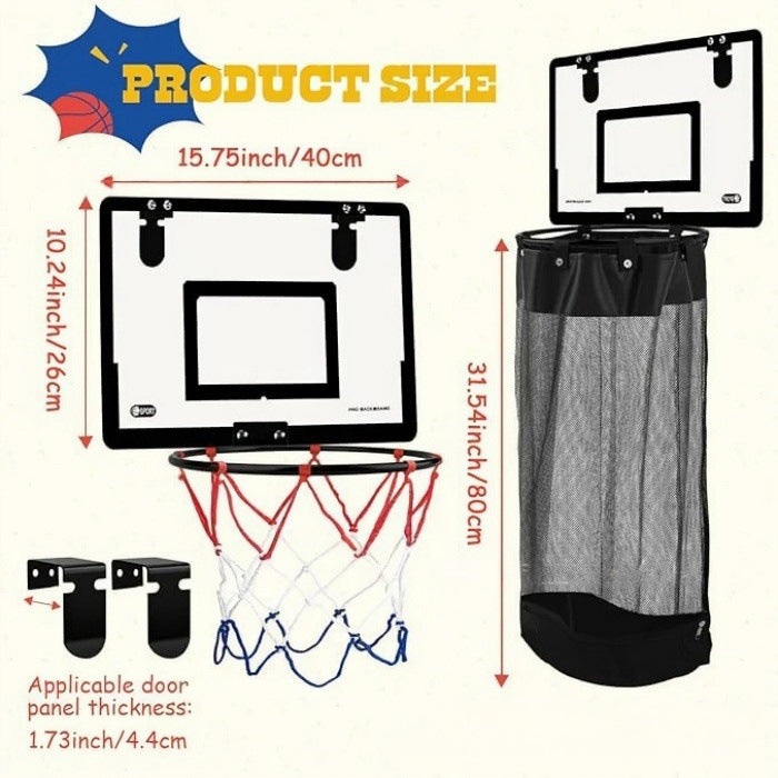 Dual Function Hanging Laundry Basket