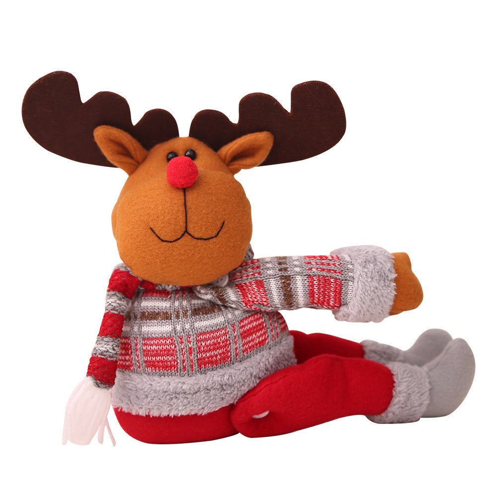 Christmas Curtain Decoration Buckle Cartoon Doll Clip