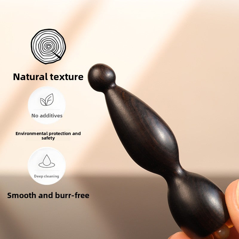 Wooden massager tool
