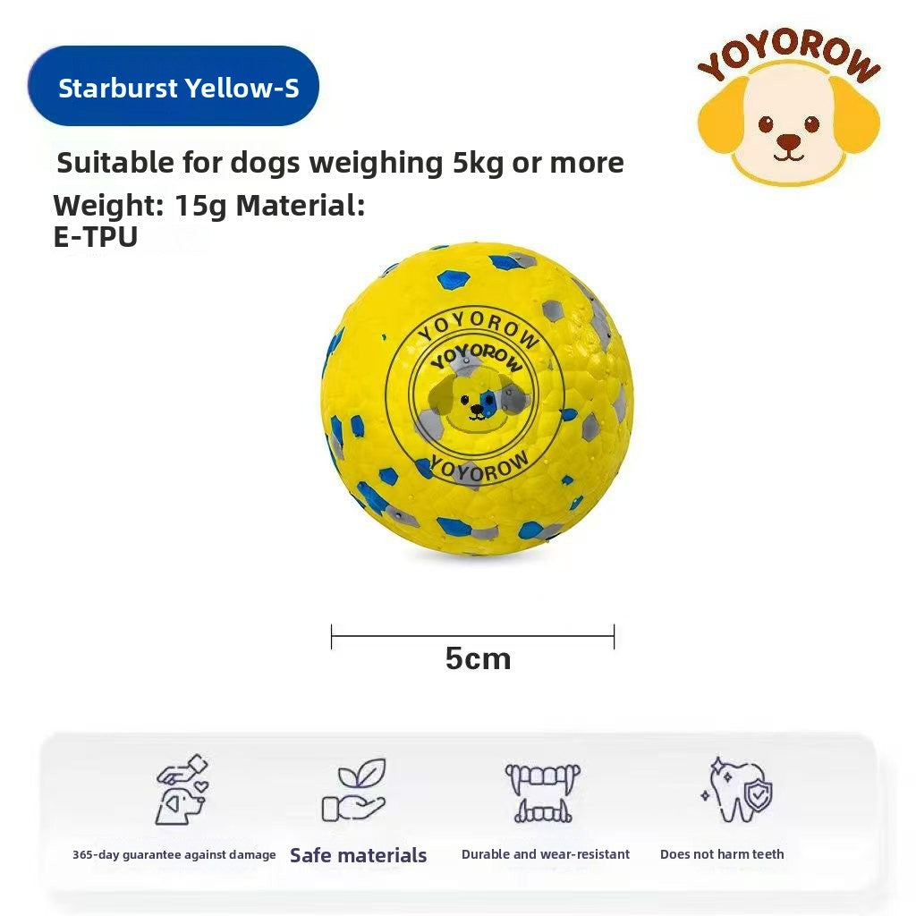 Durable ETPU Bouncy Dog Cat Teething Ball