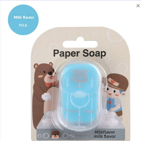 Disposable Soap Paper Tablets