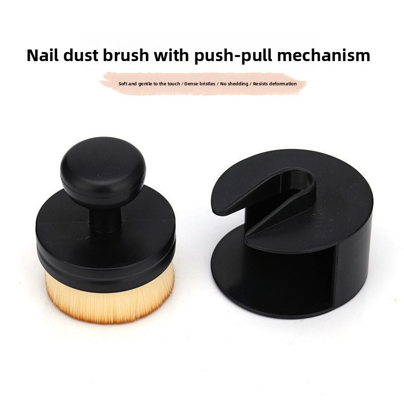 Push Pull Seal Foundation Makeup Brush