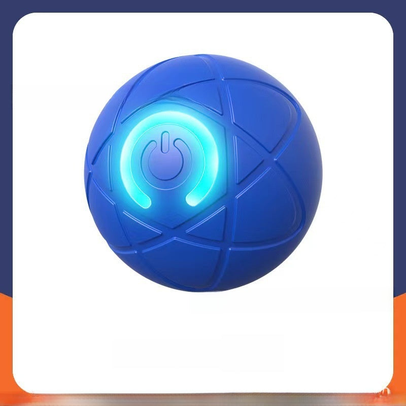 Interactive Self-Rolling Dog Toy