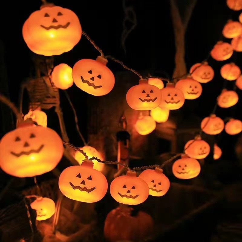 Pumpkin Ghost Bat Light