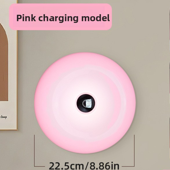 Rechargeable Donut Wall Lamp with Touch Control
