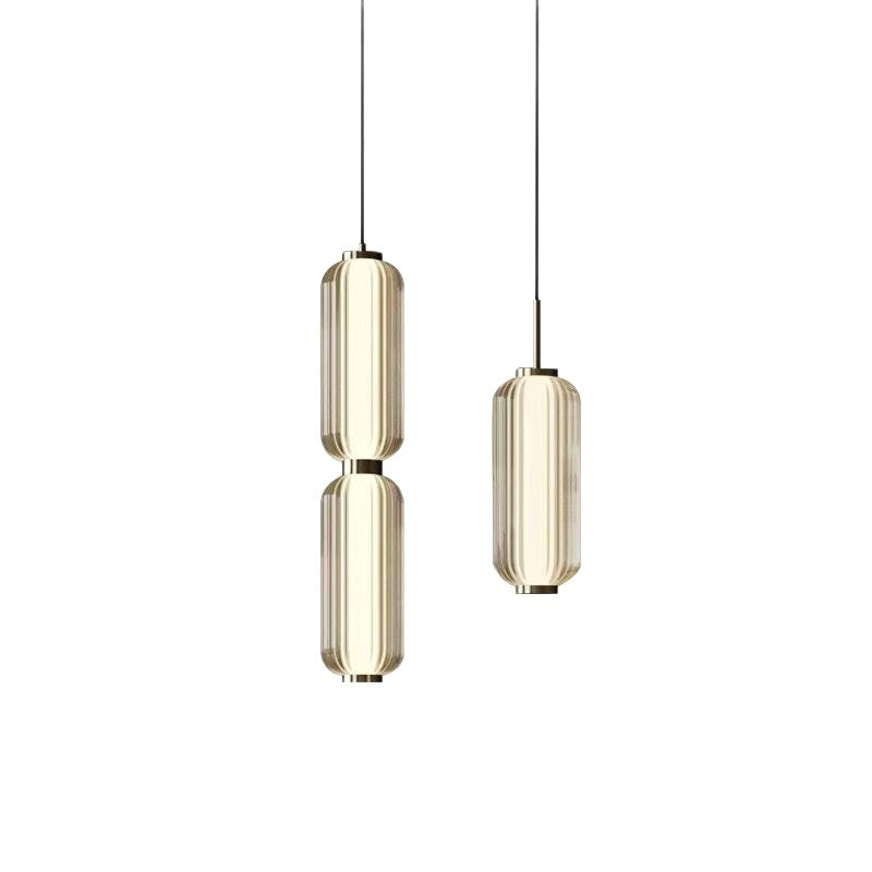 Designer Linear Glass Chandelier