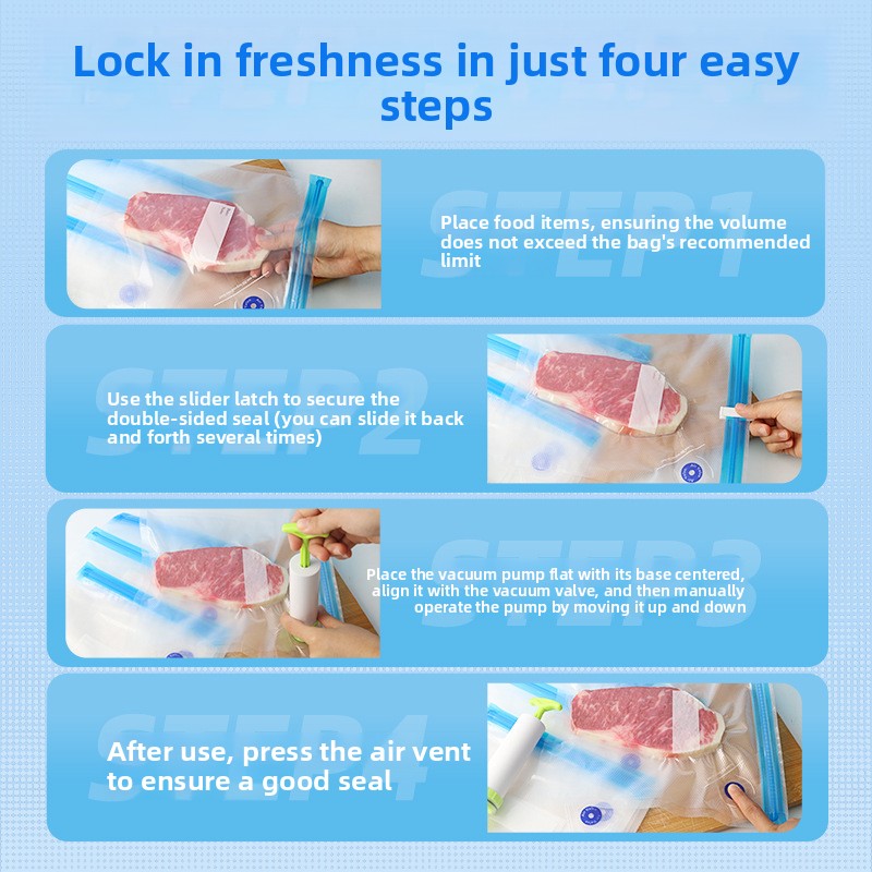 Vacuum Sealing Bags with Air Valve